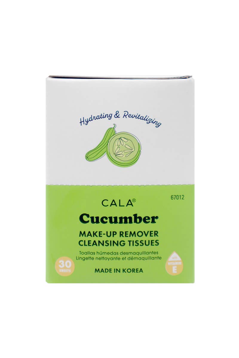 Makeup Remover Tissue 30 sheets Cucumber