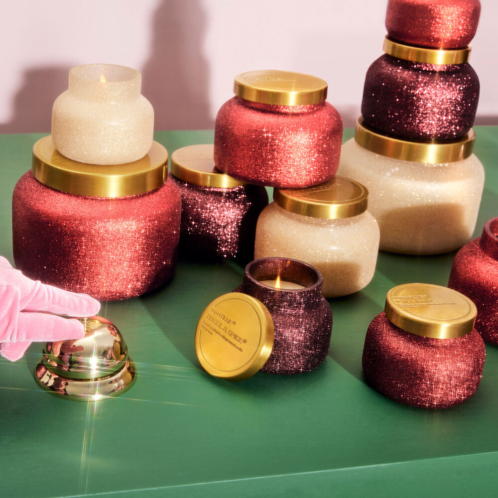 Tinsel and Spice Bronzed Signature Jar