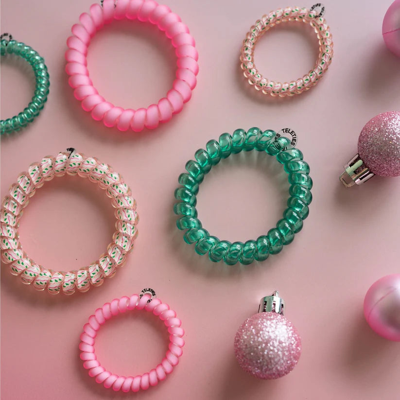 Merry Pinkmas Small Hair Ties
