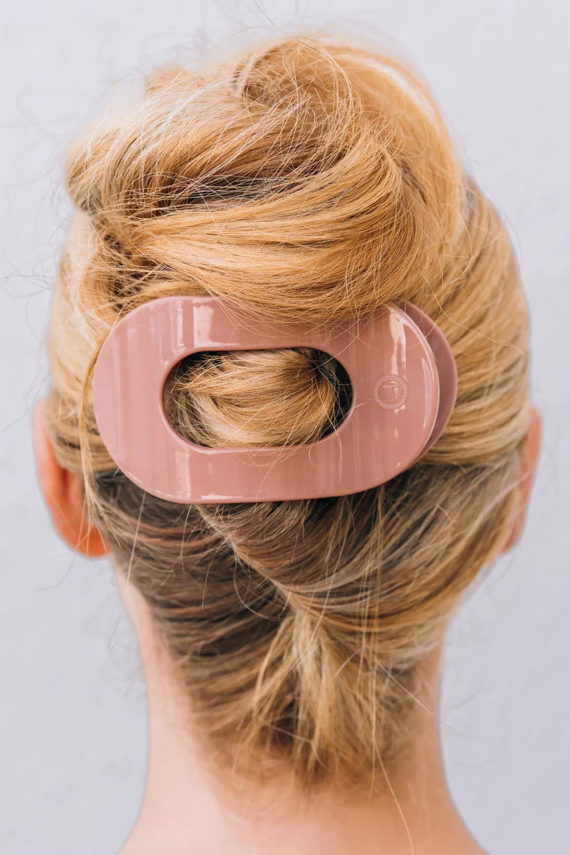 Mocha Mousse Round Hair Clip (3 sizes)