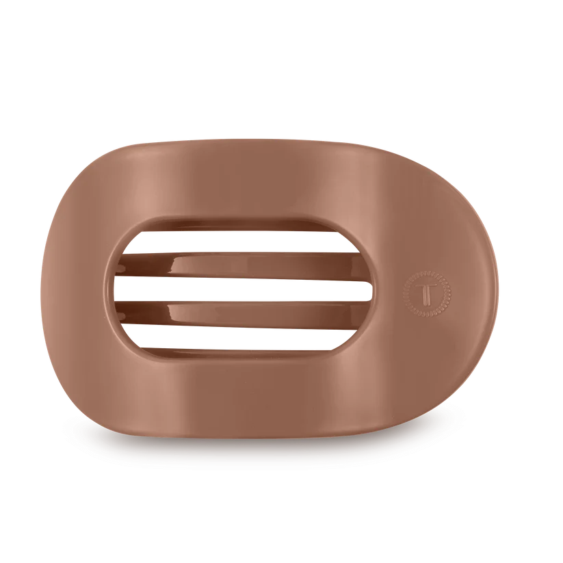 Mocha Mousse Round Hair Clip (3 sizes)