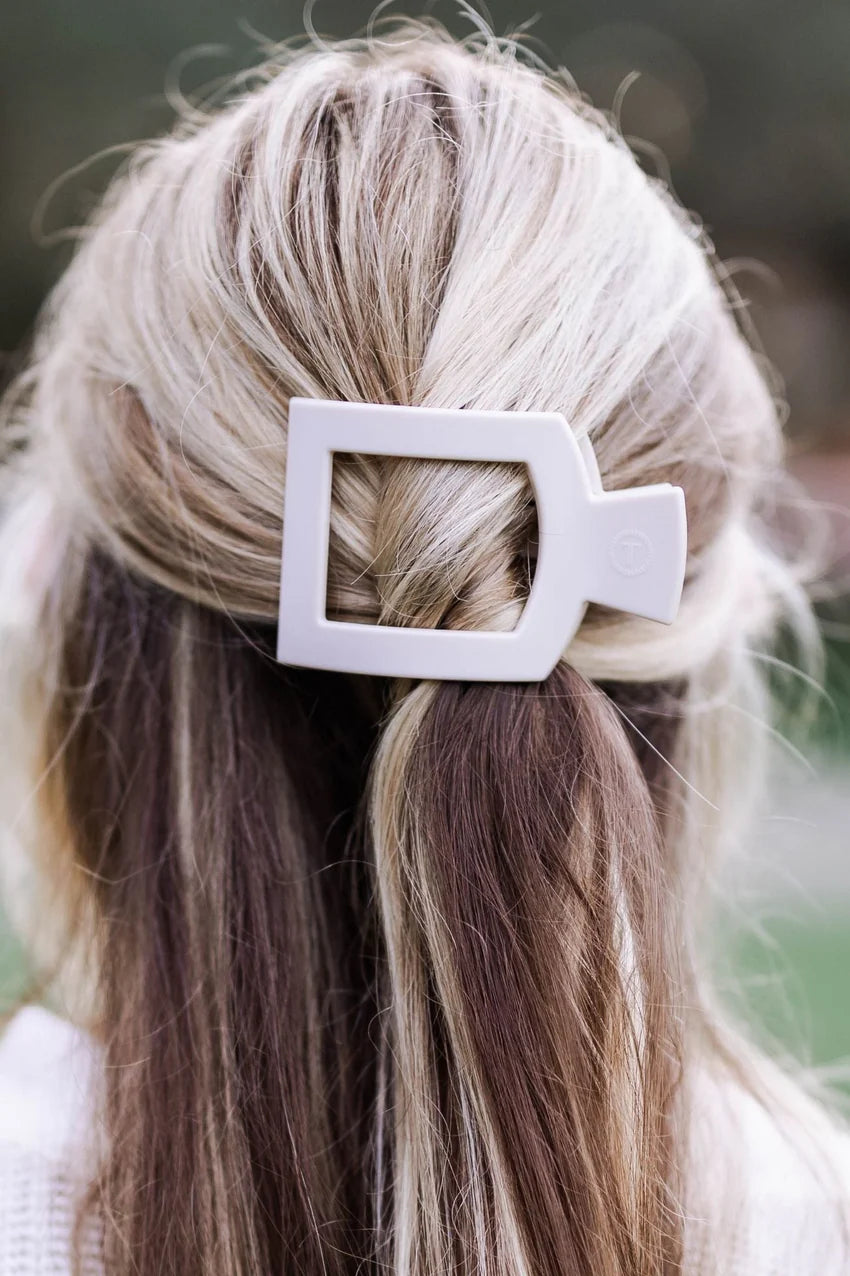 Toasted Flat Square Hair Clip