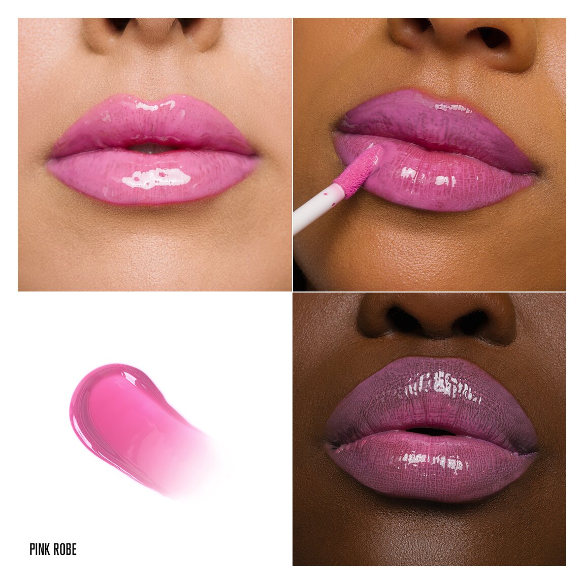 Lip Arousal Plumping Lip Gloss - Pink Robe