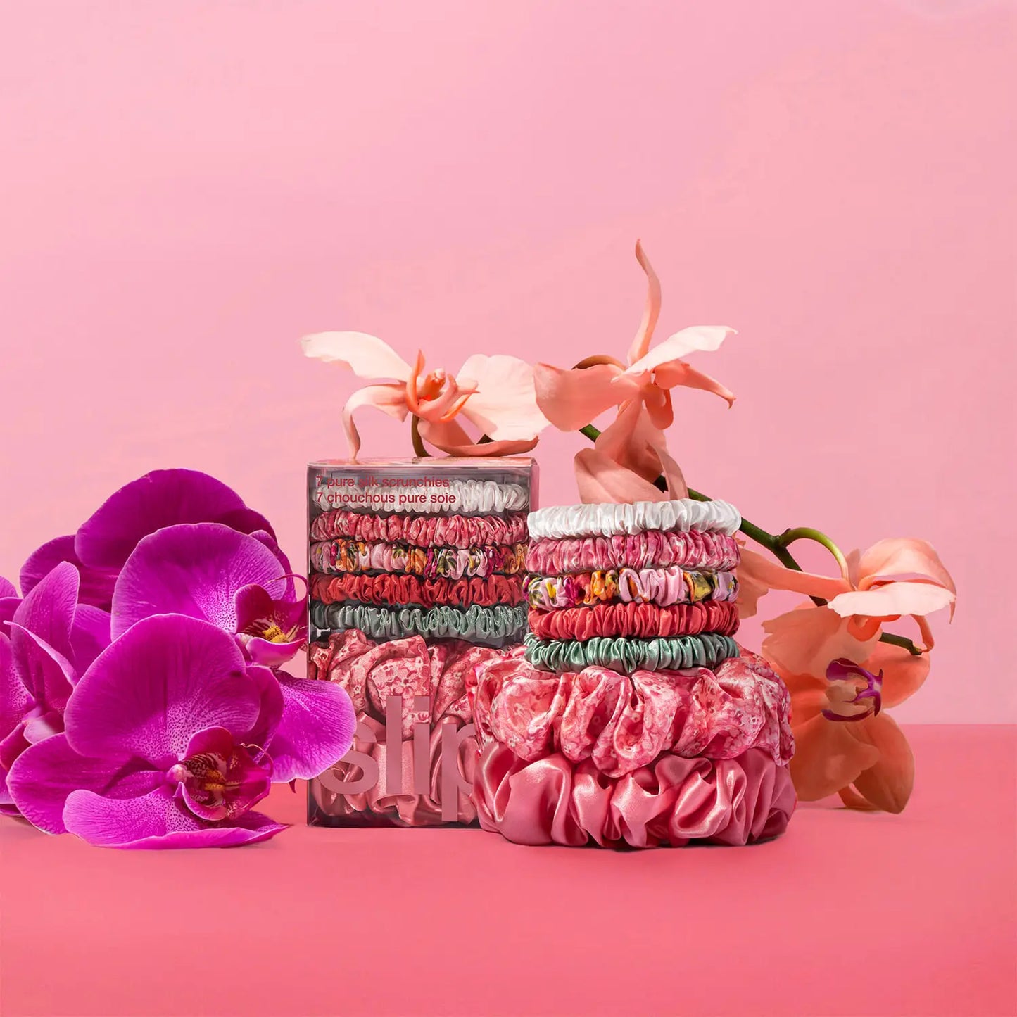 Slip Pure Silk Scrunchies - Daisy Set
