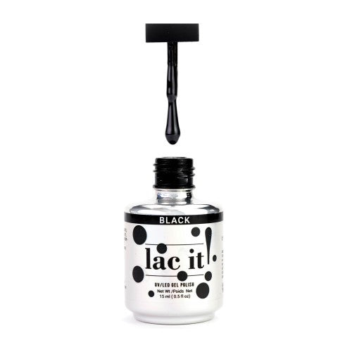 Lac it! Gel Polish | Black