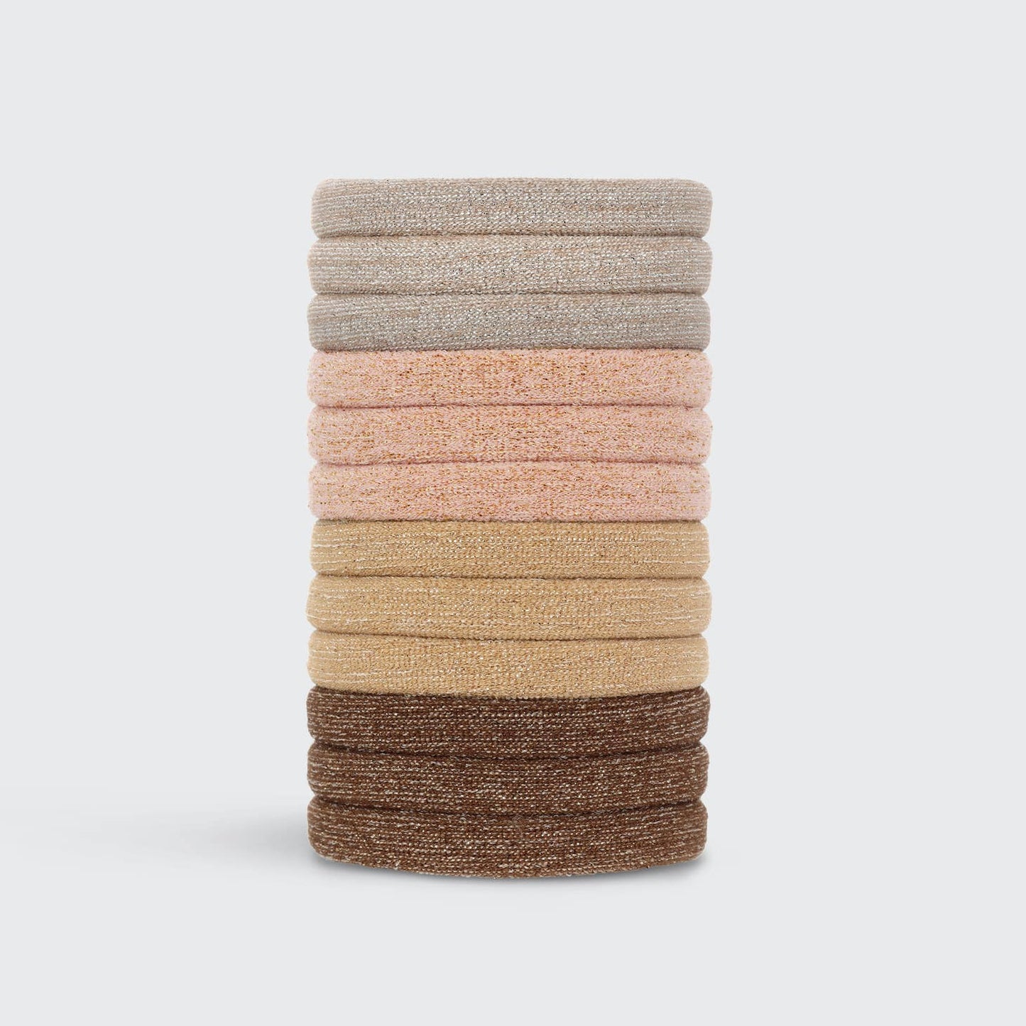Recycled Nylon Glitter Elastics