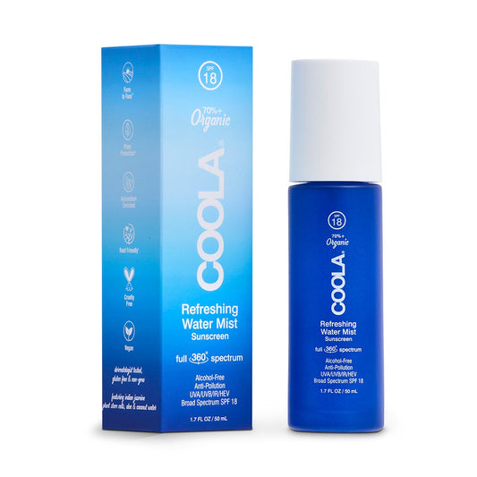360° Refreshing Water Mist Organic Face Sunscreen SPF 18