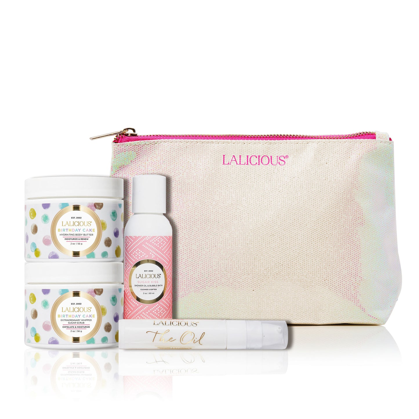 The Celebration Travel Set | Birthday Cake