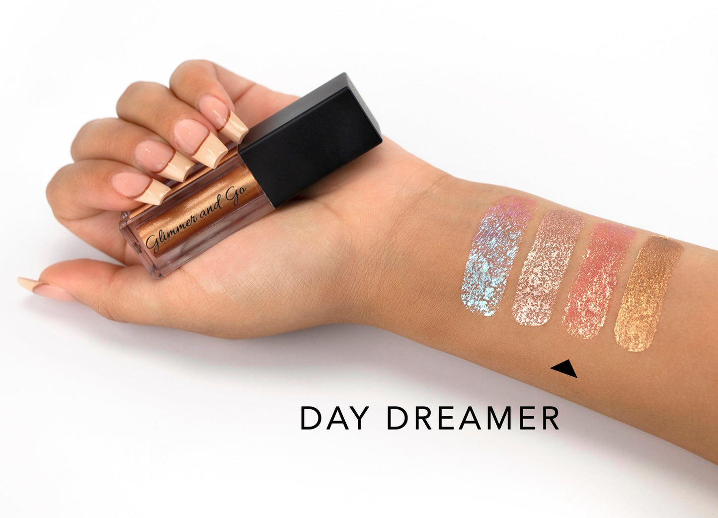 Glimmer and Go Liquid Glitter Eyeshadows