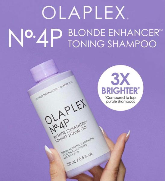Olaplex No. 4P Blonde Enhancer Toning Shampoo