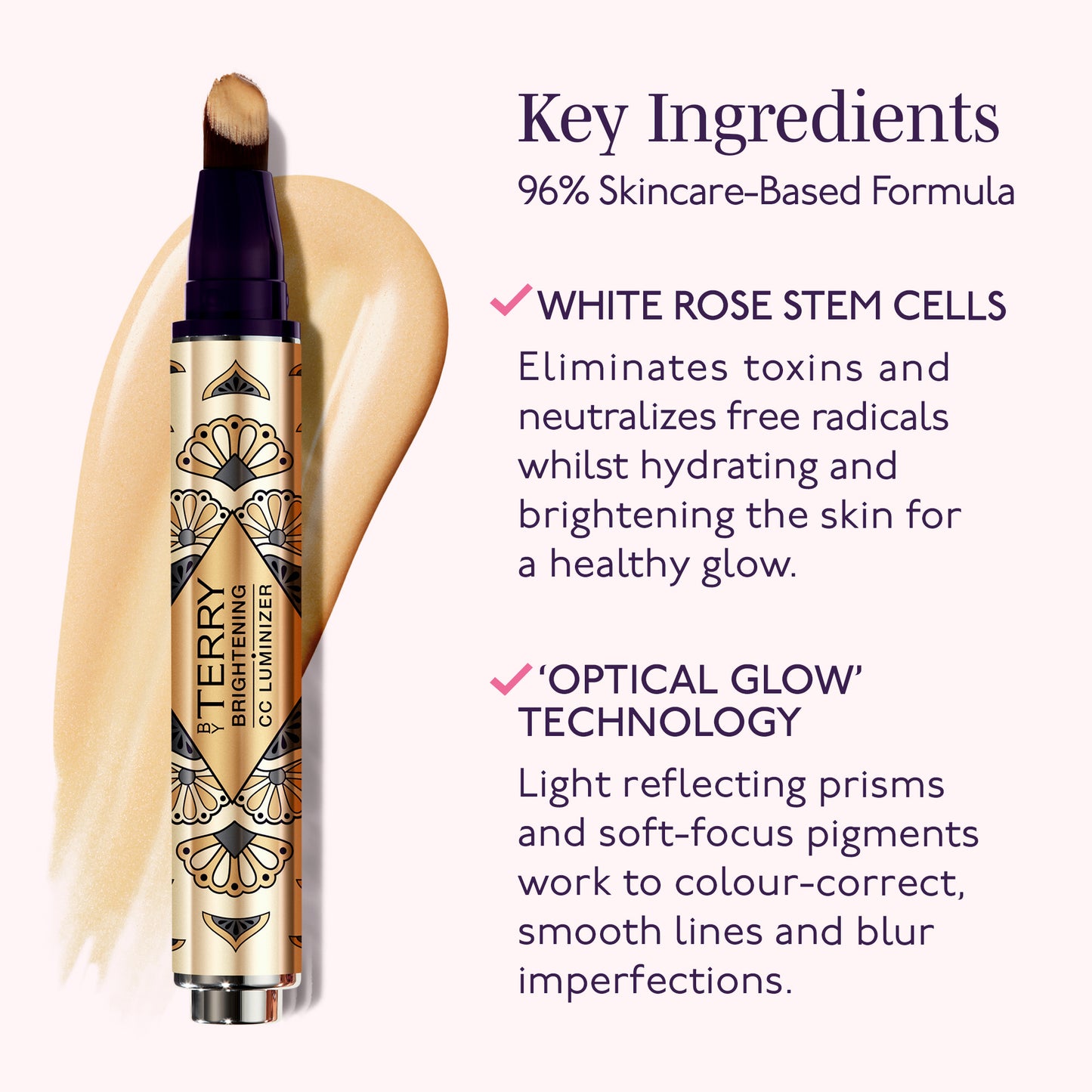 Brightening CC Luminizer - highlighter brush