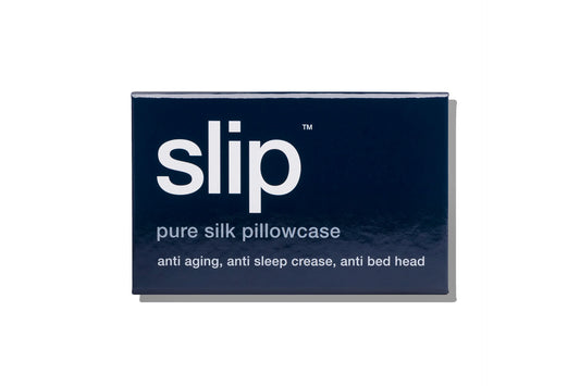 Slip pure silk pillowcase - Navy