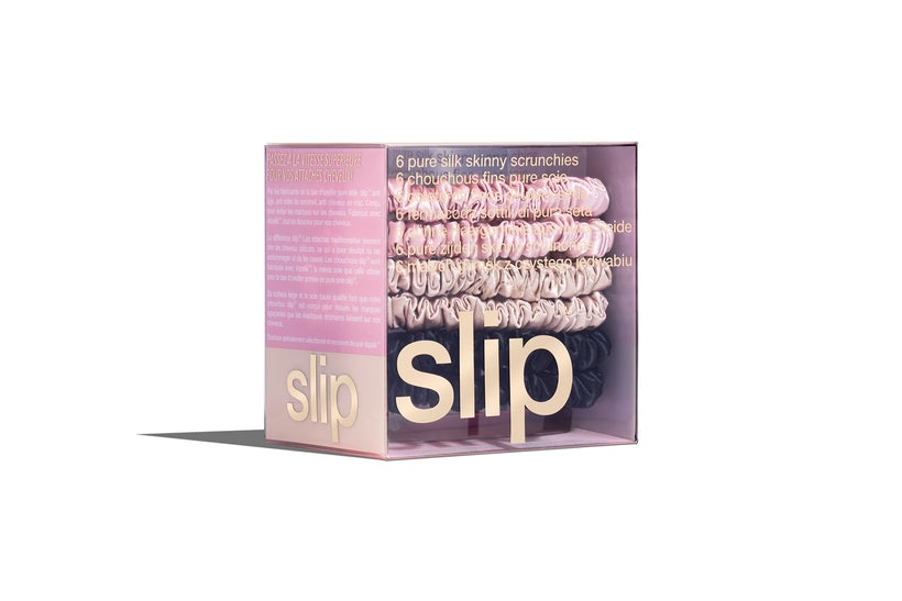 Silk Scrunchie - Skinny - Multi (set of 6)