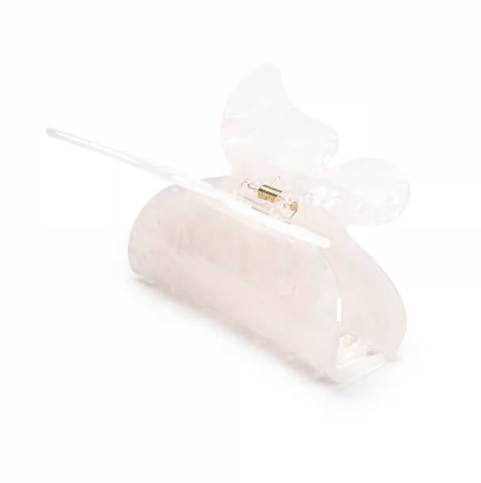Eco-Friendly Claw Clip - White Butterfly