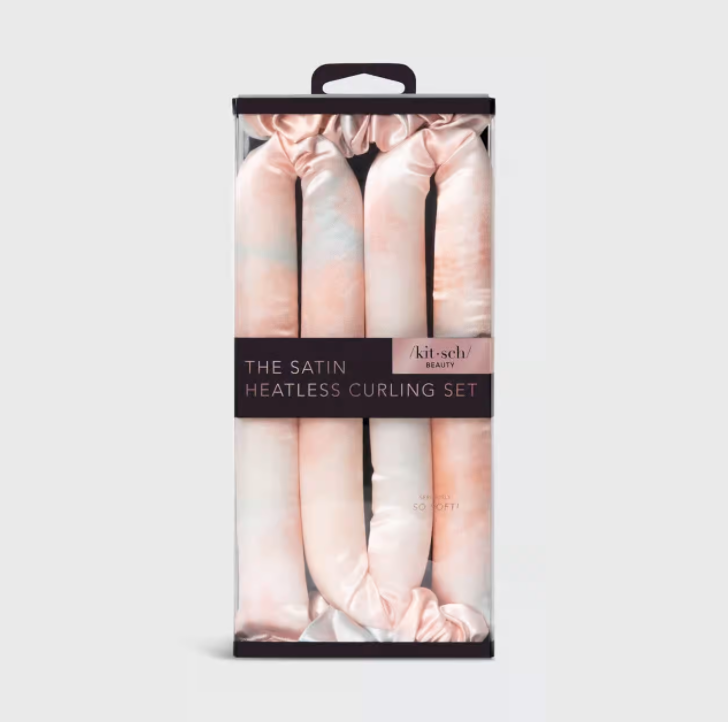 Satin Heatless Curling Set