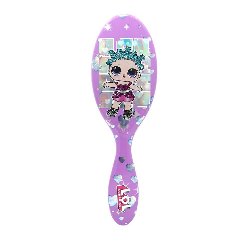 Wet Brush LOL SURPRISE Original Detangle Cosmic Queen Hair Brush - Purple