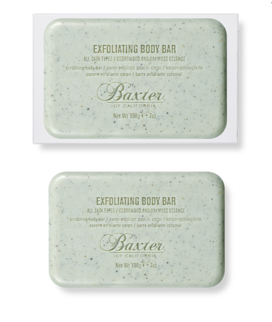 Baxter of California travel Exfoliating bar