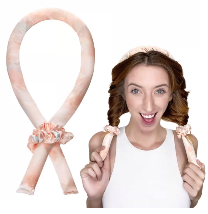 Satin Heatless Curling Set