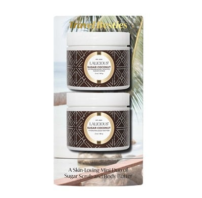 Travel besties Set (Body Butter + Scrub)