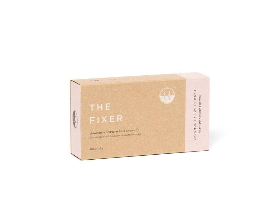 The Fixer Shampoo + Conditioner Travel Pack