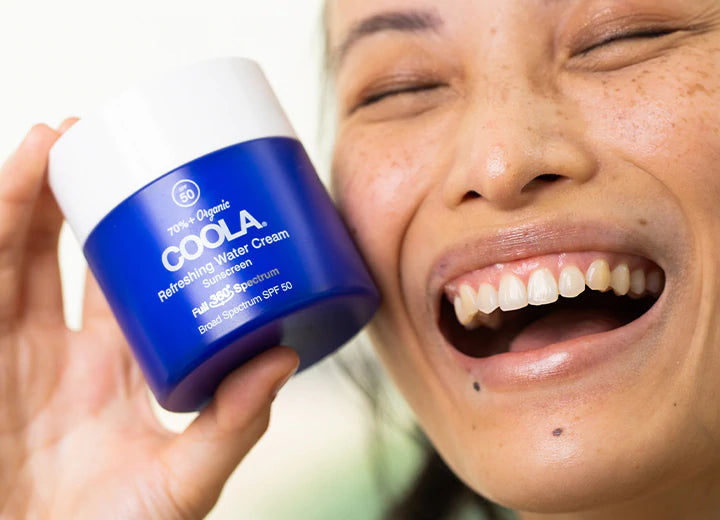Refreshing Water Cream Organic Face Sunscreen SPF 50