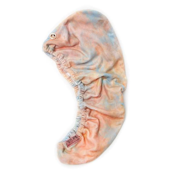 Microfiber Hair Towel - Sunset Tie Dye