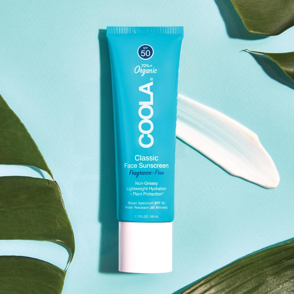 Classic Face Organic Sunscreen Lotion SPF 50 - Fragrance Free