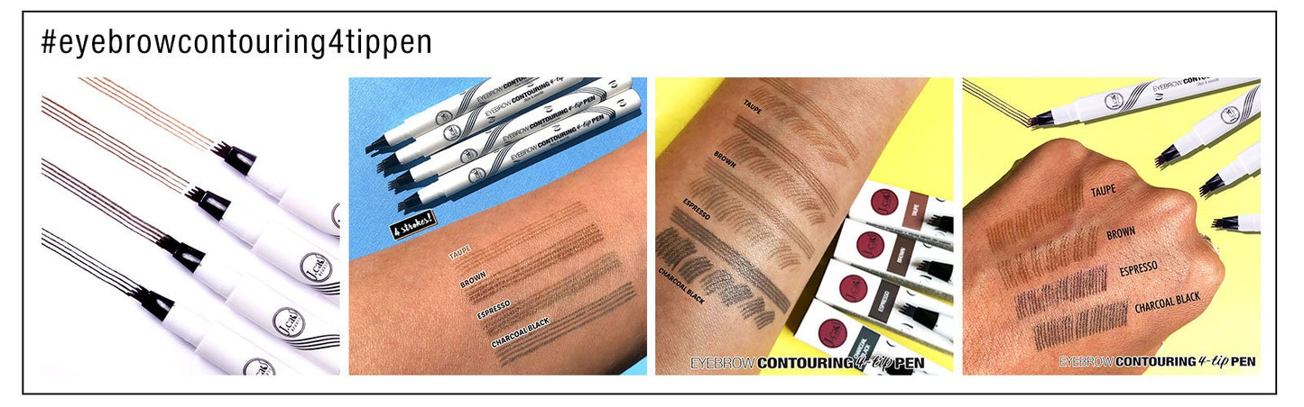 Eyebrow Contouring 4 Tip Pen