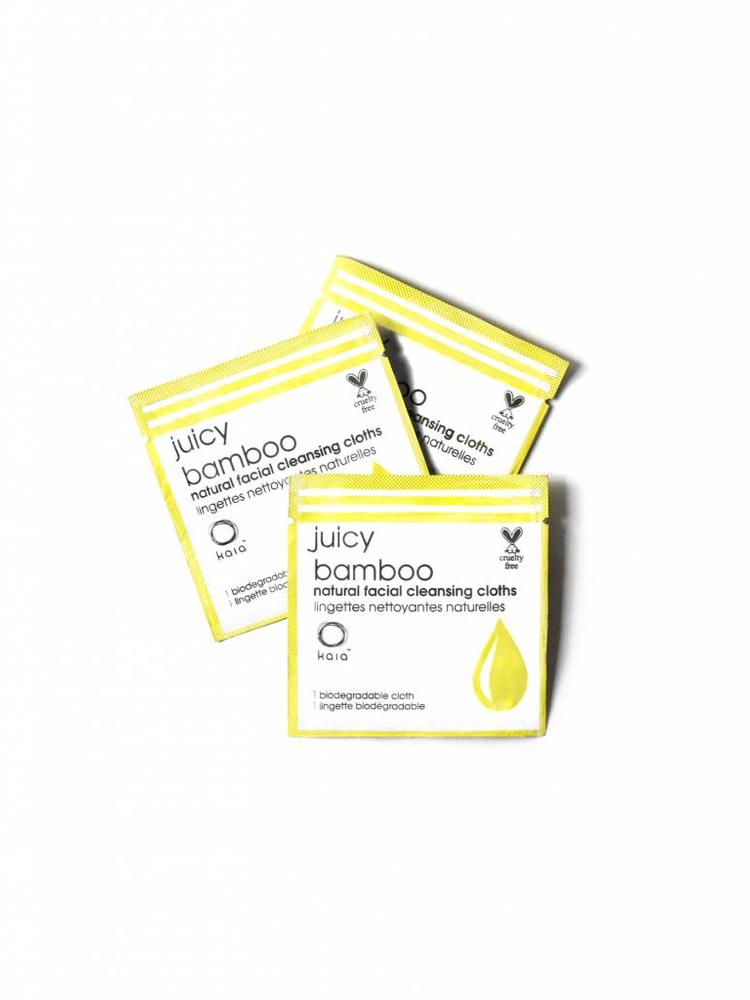 Juicy Bamboo "To-Go" individual wipe