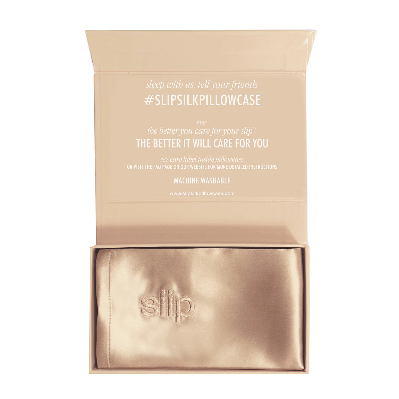 Slip Pure silk pillowcase - King - Caramel