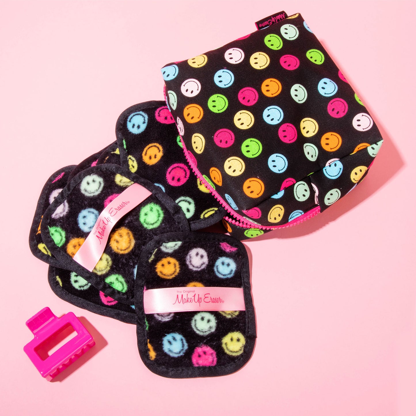 7 Day Smiley Makeup Eraser Set