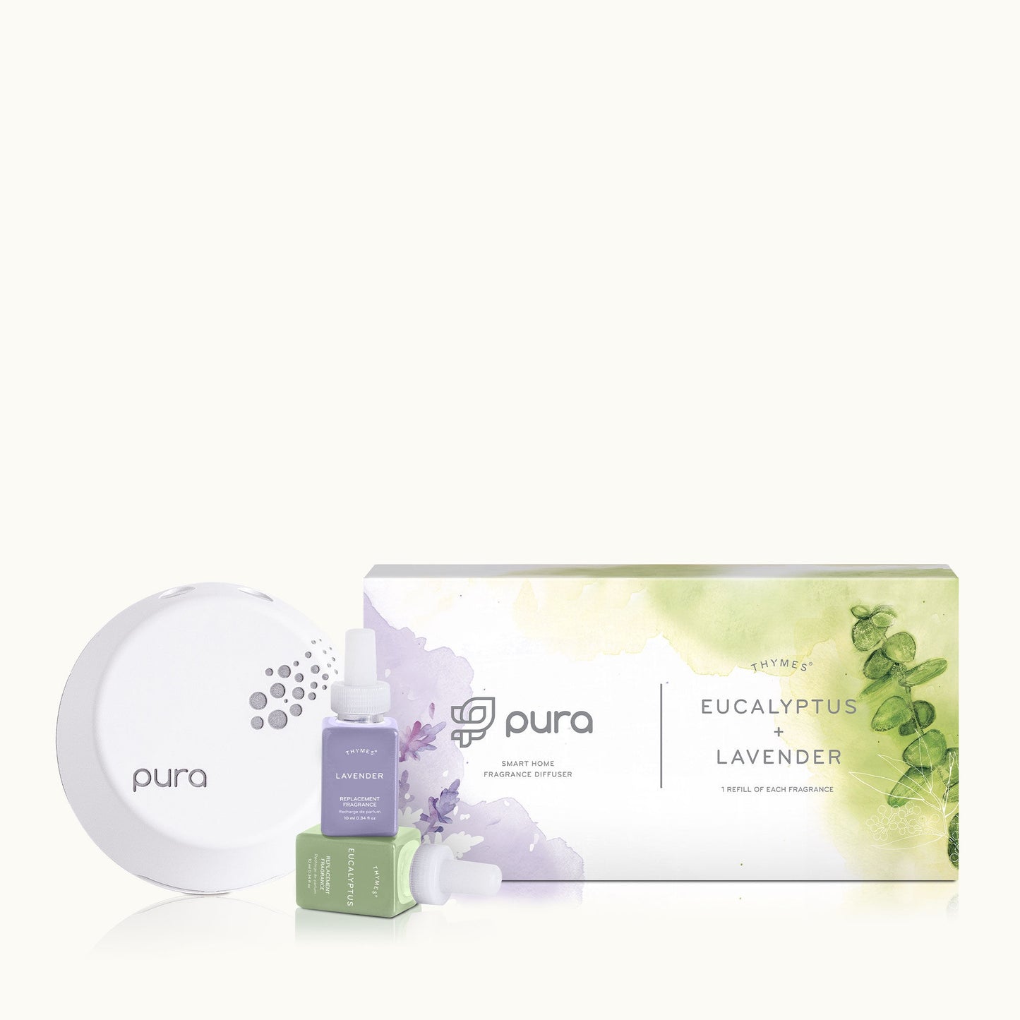 Lavender & Eucalyptus Pura Smart Home Diffuser Kit