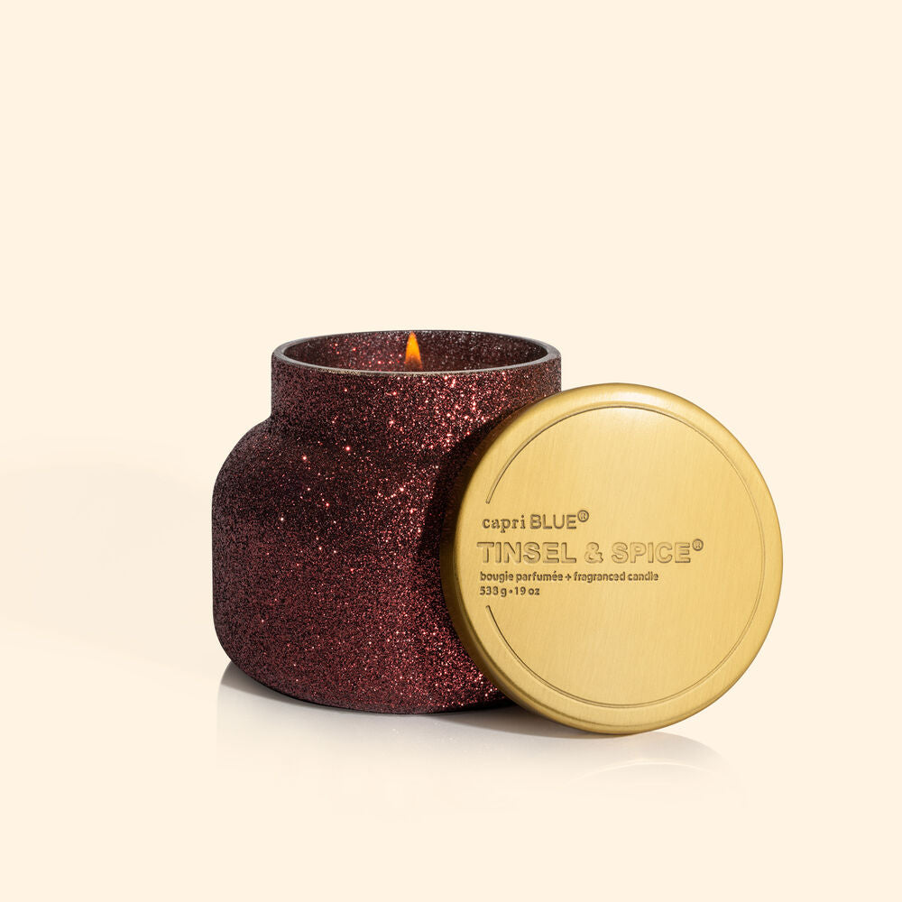 Tinsel and Spice Bronzed Signature Jar
