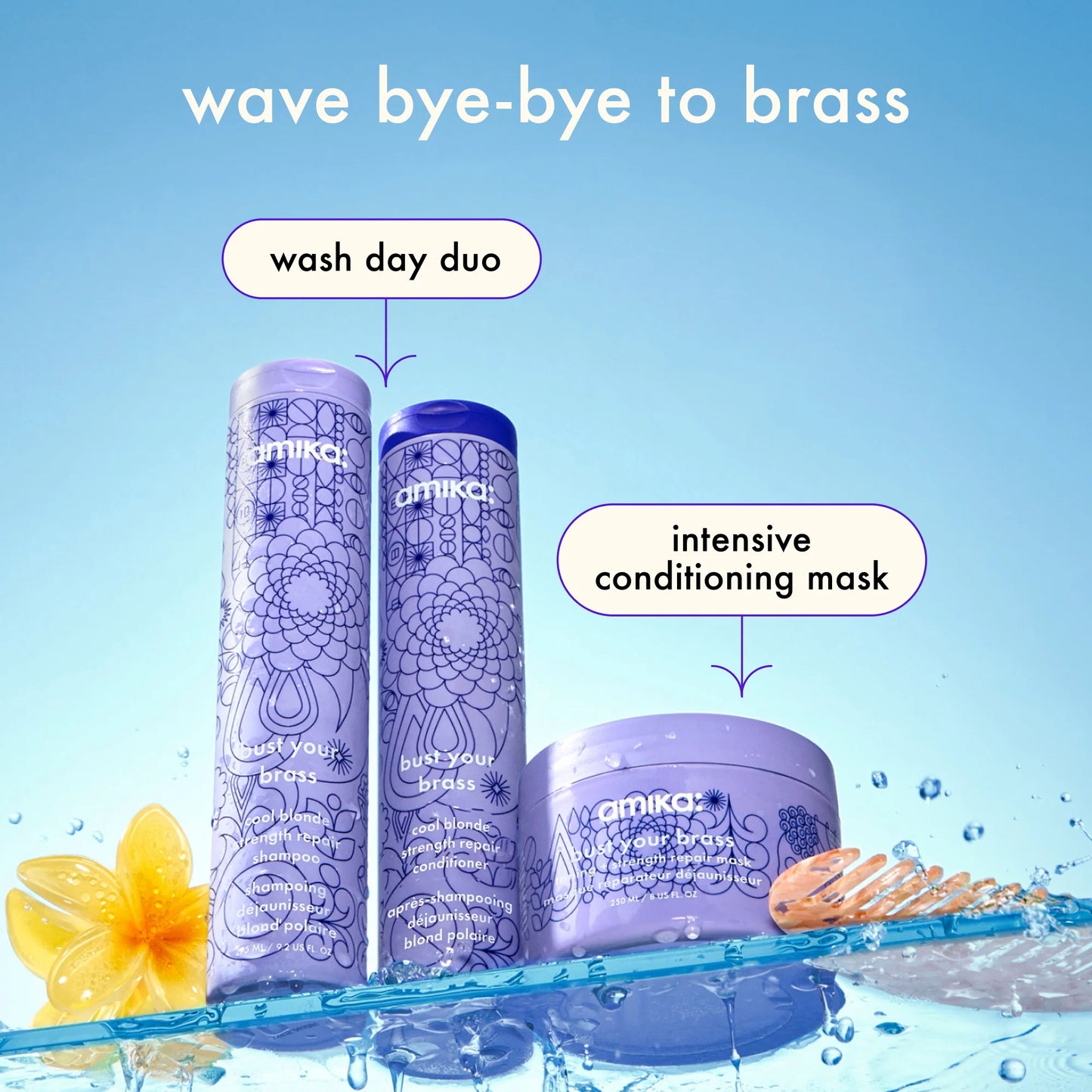 Bust Your Brass Cool Blonde Repair Shampoo