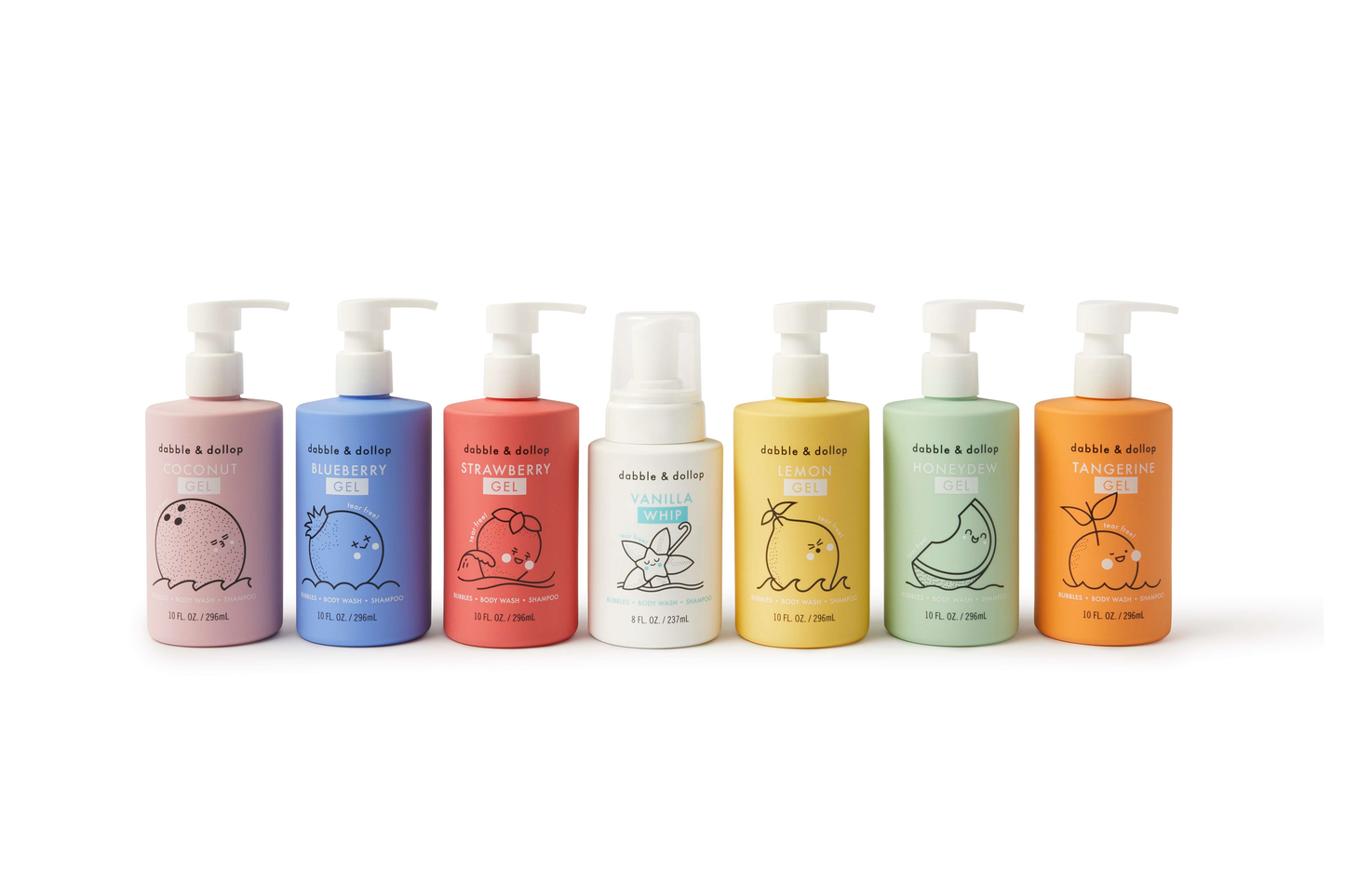 Rainbow of Bubbles Ultimate Bathtime Gift Set