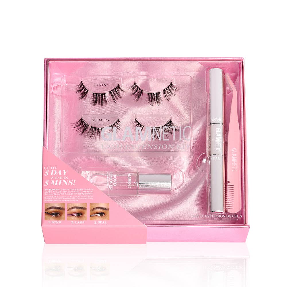 Lash Extension Kit - AM to PM| Lash Clusters|Tools Included