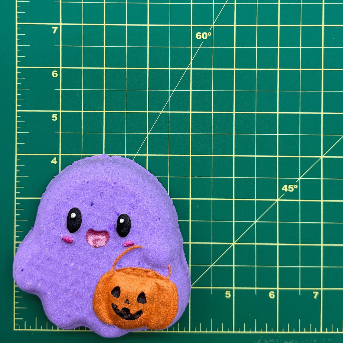 Halloween Ghost with Pumpkin Bath Bomb