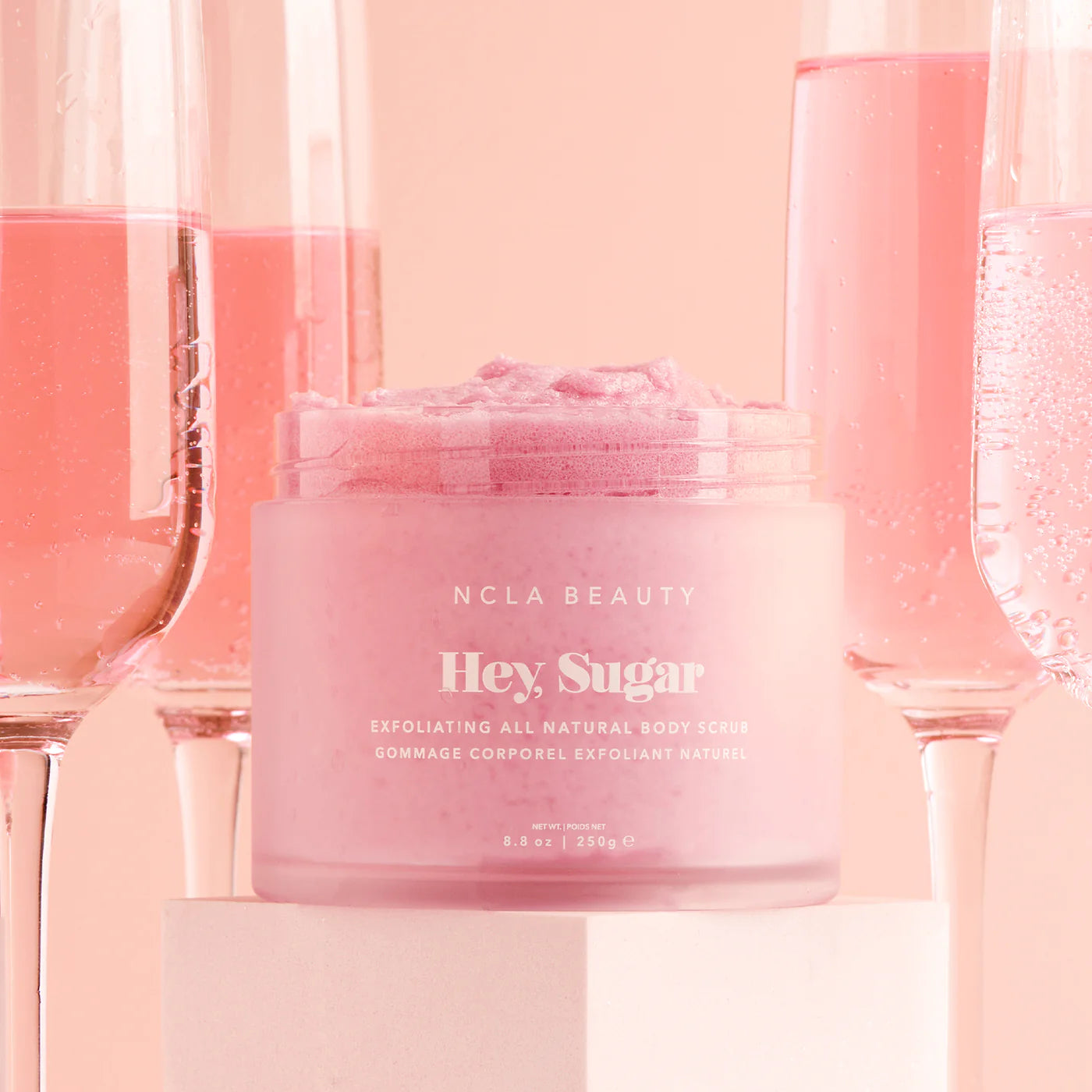 Hey, Sugar All Natural Body Scrub - Pink Champagne