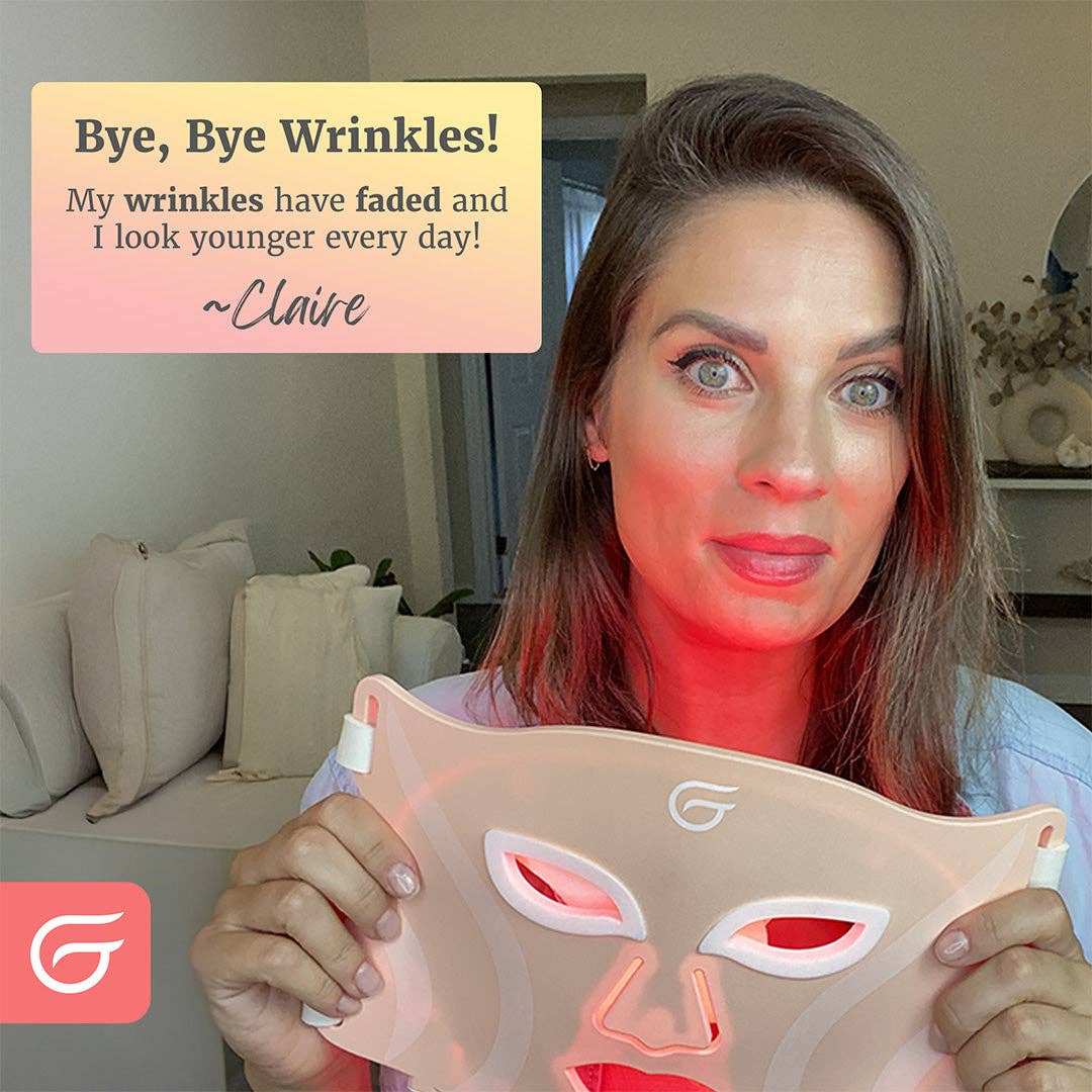 GlowUp™ LED Skin Therapy Face Mask