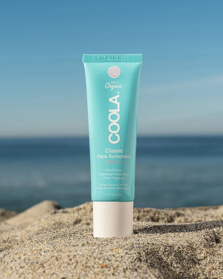 Sport Face SPF 50 White Tea Organic Sunscreen Lotion