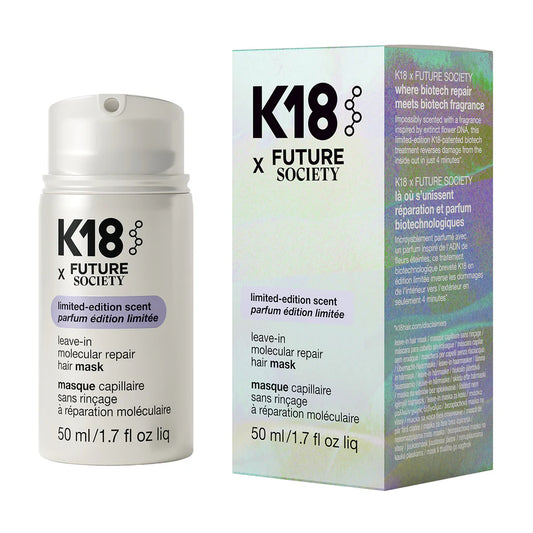 K18 x Future Society leave-in molecular hair mask