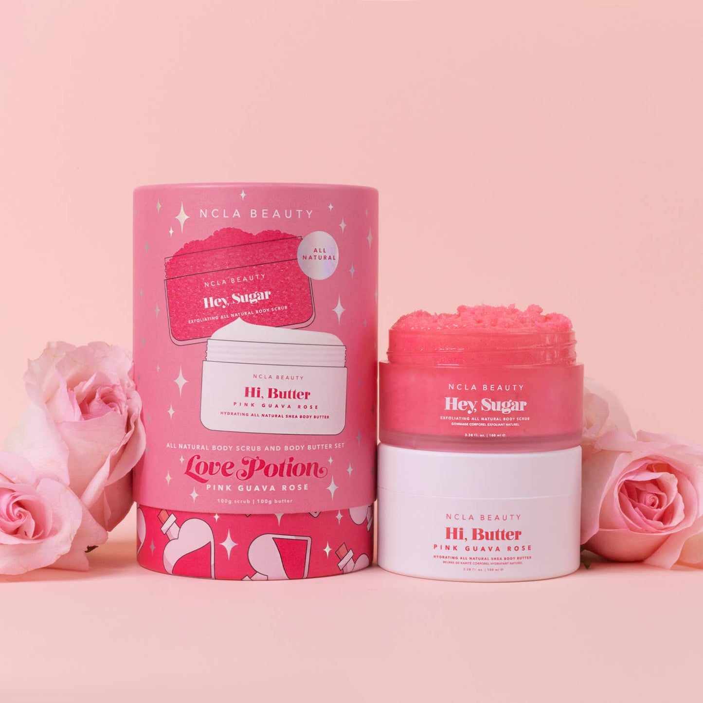 Love Potion Body Scrub + Body Butter Set - Valentine's Day