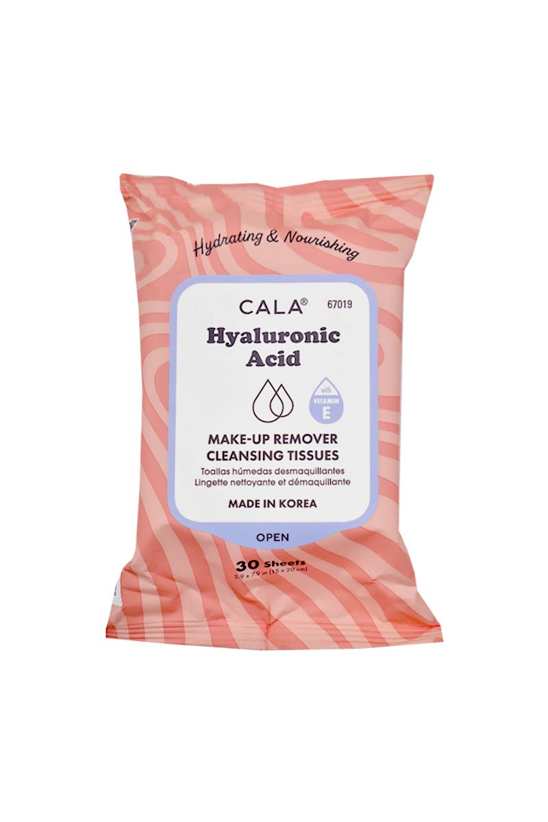 Makeup Remover Wipes 30 sheets Hyaluronic Acid