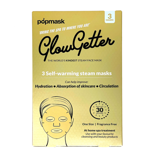 Glow Getter Self-warming Full Face Steam Masks (3 Pack)