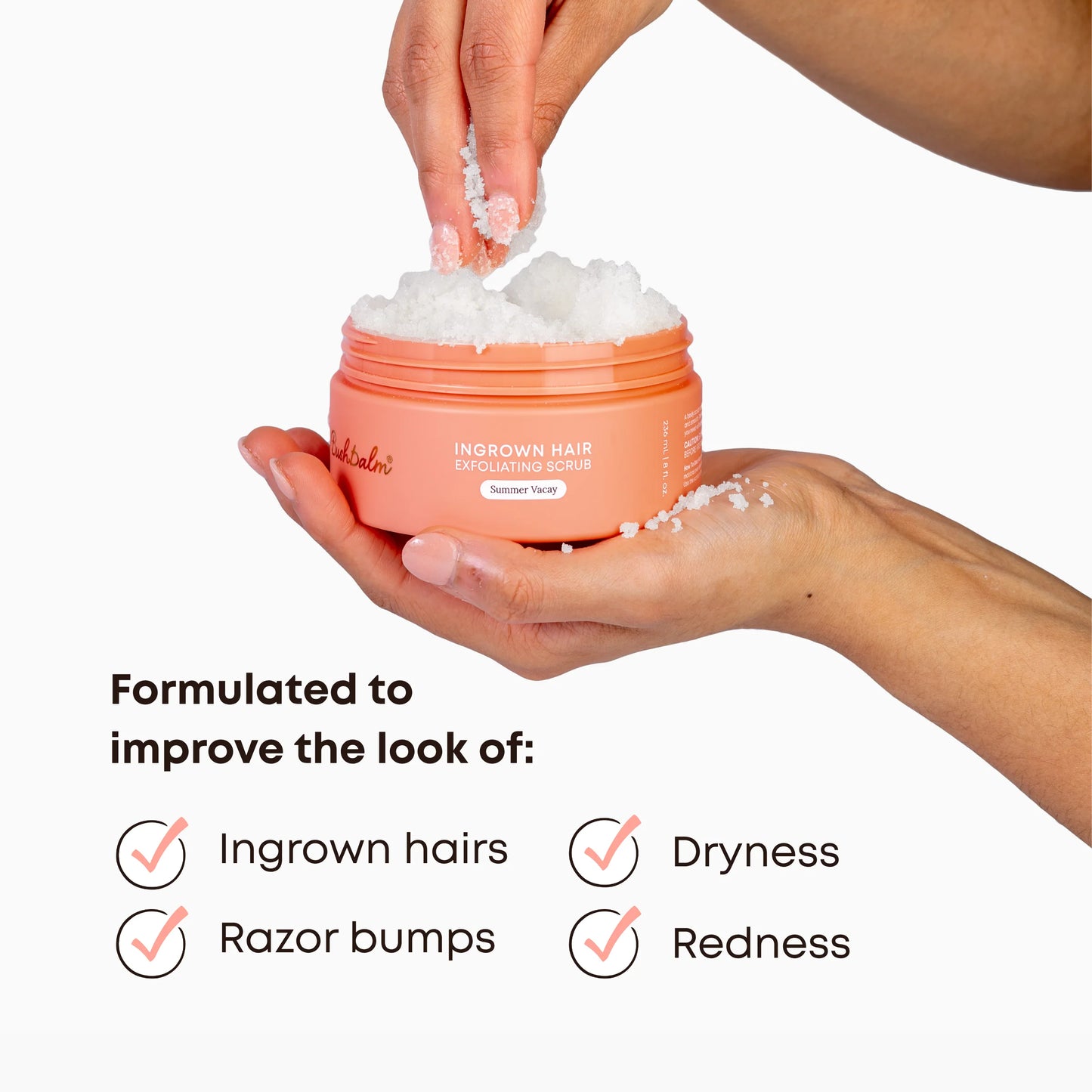 Summer Vacay Ingrown Hair Exfoliating Body Scrub