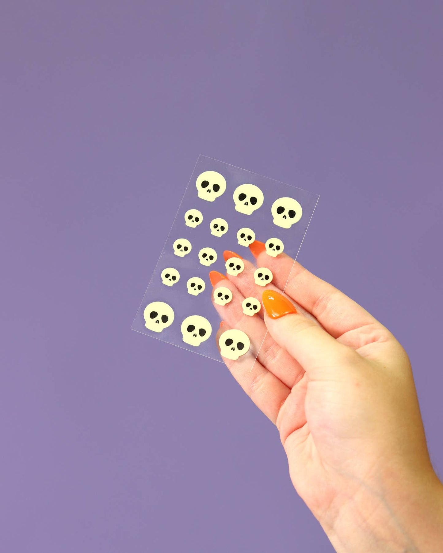 Glow in the Dark Skulls Hydrocolloid Pimple Patches