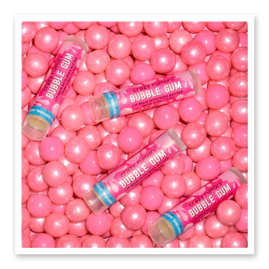 All Natural, Vegan Bubble Gum Lip Balm