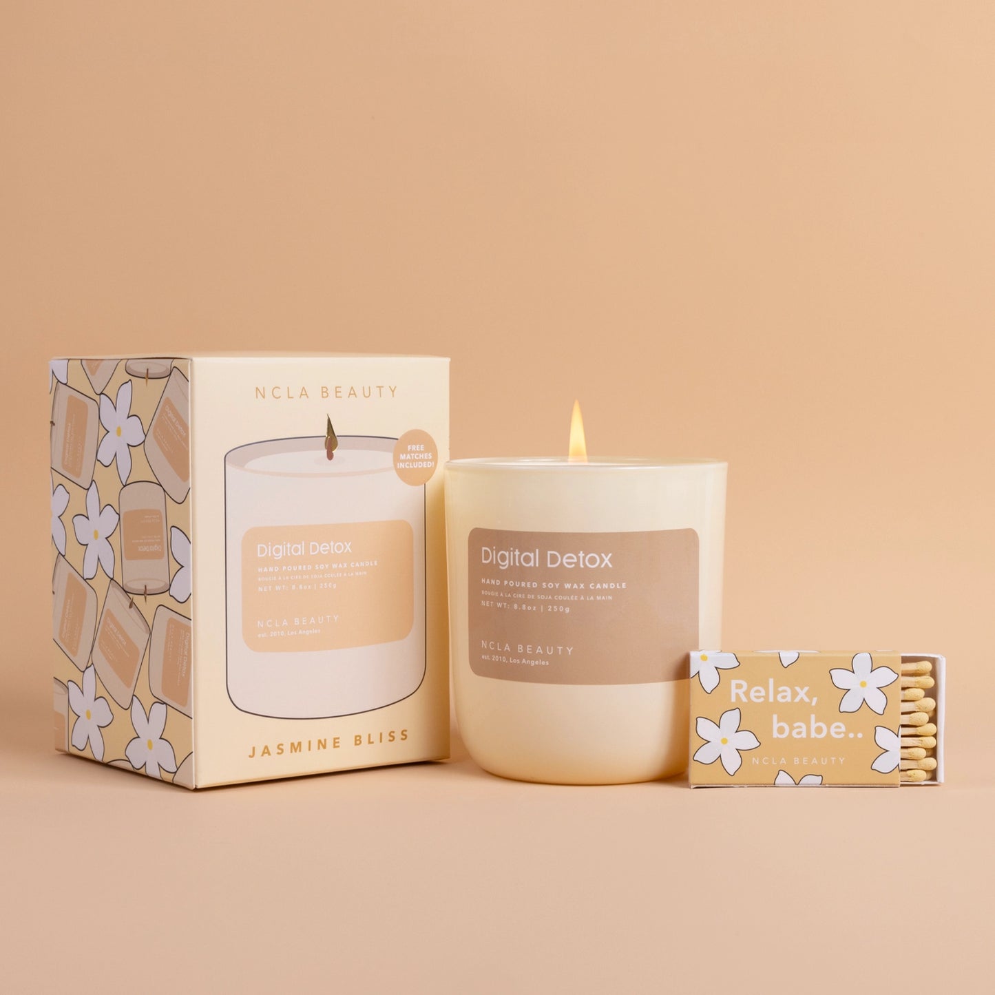 $500 Perk: Digital Detox Hand Poured Soy Candle