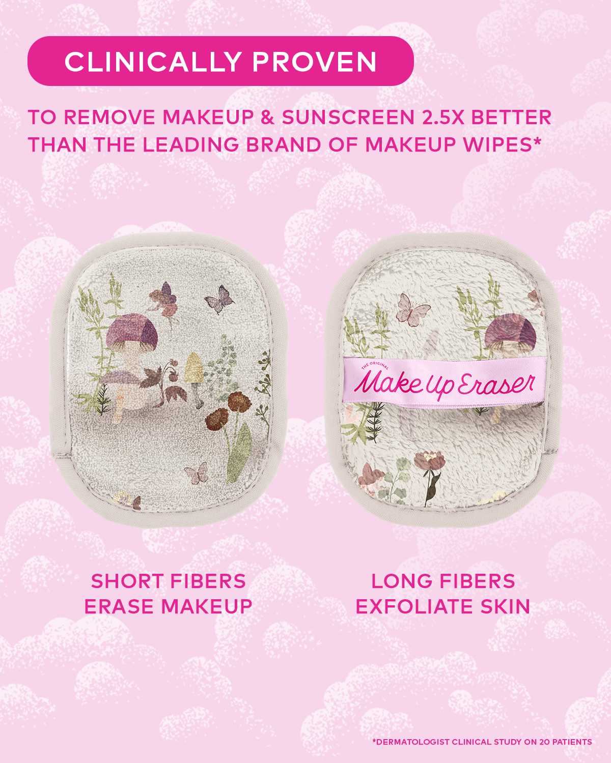 Garden Fairies MakeUp Eraser 7-Day Set