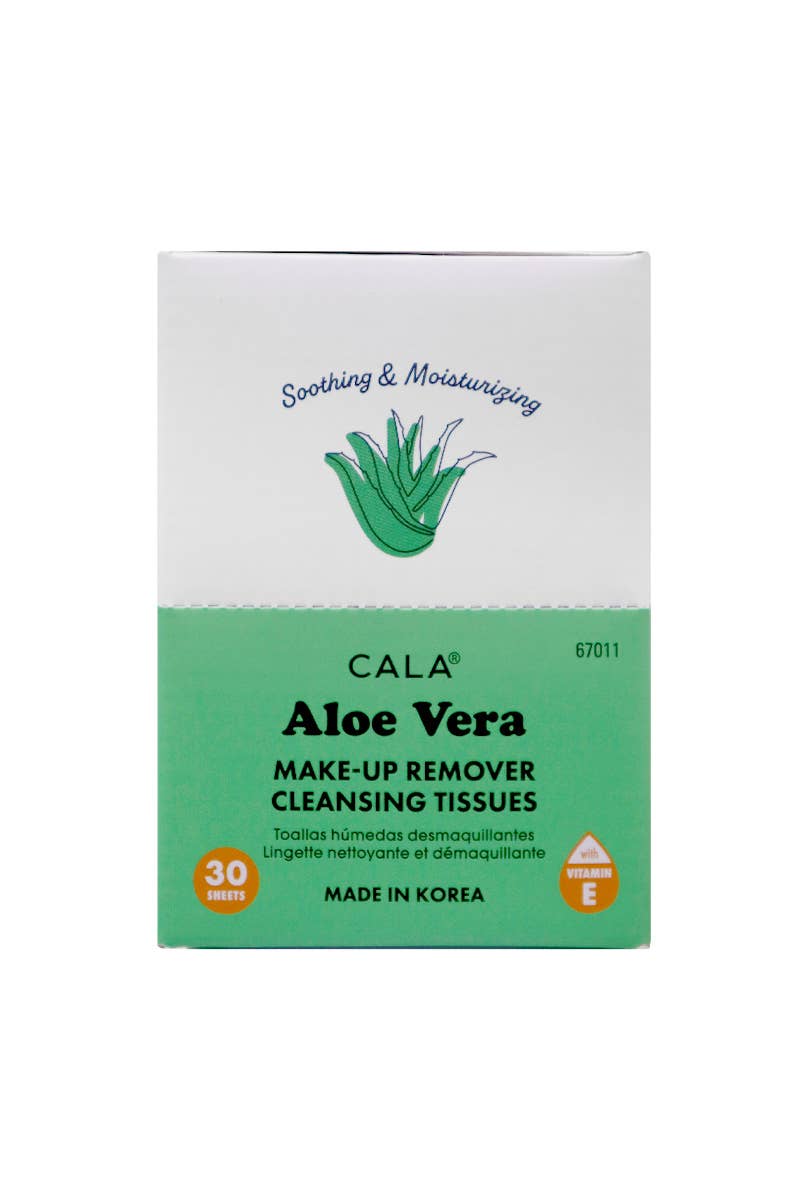 \Makeup Remover Wipese 30 sheets Aloe Vera